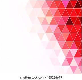 Red Grid Mosaic Background, Creative Design Templates