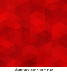 Red Grid Mosaic Background, Creative Design Templates