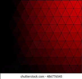 Red Grid Mosaic Background, Creative Design Templates