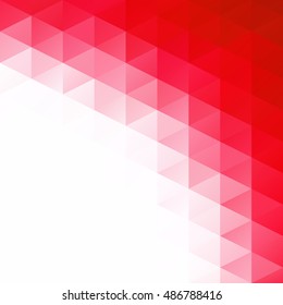 Red Grid Mosaic Background, Creative Design Templates