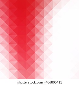 Red Grid Mosaic Background, Creative Design Templates