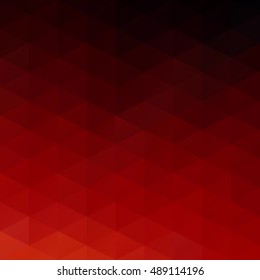 Red Grid Mosaic Background, Creative Design Templates