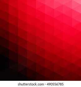 Red Grid Mosaic Background, Creative Design Templates