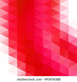 Red Grid Mosaic Background, Creative Design Templates