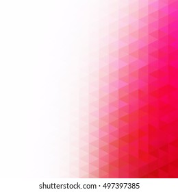 Red Grid Mosaic Background, Creative Design Templates