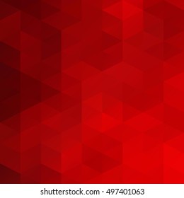 Red Grid Mosaic Background, Creative Design Templates