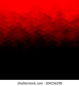 Red Grid Mosaic Background, Creative Design Templates