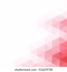 Red Grid Mosaic Background, Creative Design Templates