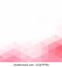 Red Grid Mosaic Background, Creative Design Templates