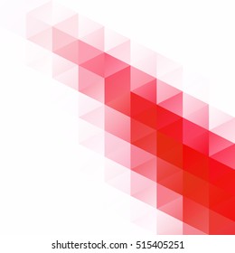 Red Grid Mosaic Background, Creative Design Templates