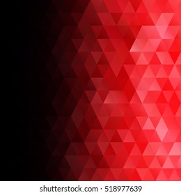 Red Grid Mosaic Background, Creative Design Templates