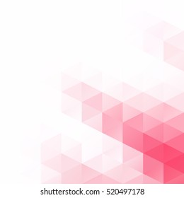 Red Grid Mosaic Background, Creative Design Templates