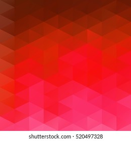 Red Grid Mosaic Background, Creative Design Templates