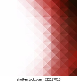 Red Grid Mosaic Background, Creative Design Templates