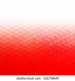 Mosaikhintergrund mit rotem Gitter, kreative Design-Vorlagen