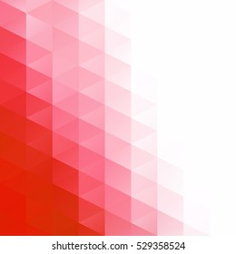 Red Grid Mosaic Background, Creative Design Templates