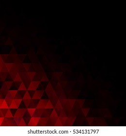 Red Grid Mosaic Background, Creative Design Templates