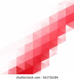 Red Grid Mosaic Background, Creative Design Templates
