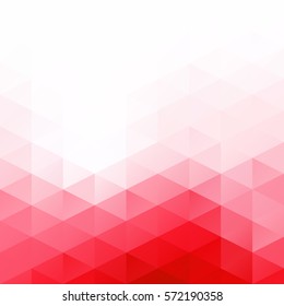 Red Grid Mosaic Background, Creative Design Templates