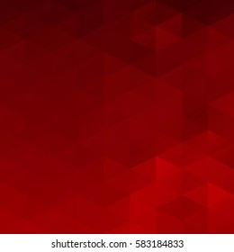 Red Grid Mosaic Background, Creative Design Templates