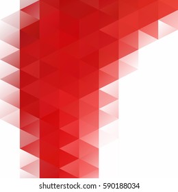 Red Grid Mosaic Background, Creative Design Templates