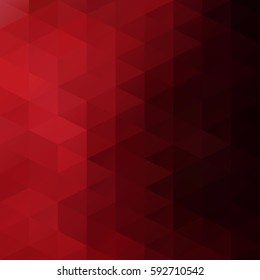 Red Grid Mosaic Background, Creative Design Templates