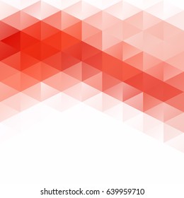 Red Grid Mosaic Background, Creative Design Templates