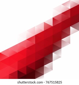 Red Grid Mosaic Background, Creative Design Templates