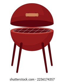 diseño de parrilla roja sobre blanco