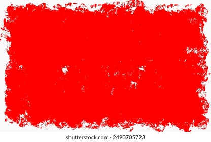 Red grunge abstract background vector illustration