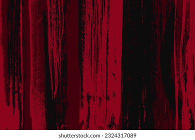 Fondo de color gris rojo. Textura abstracta en arañazos, escaramuzas. Ilustración caótica vectorial