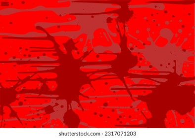 Red grunge background abstract vector