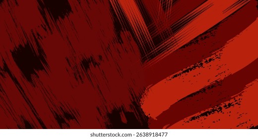 red grunge background with effect eps 10