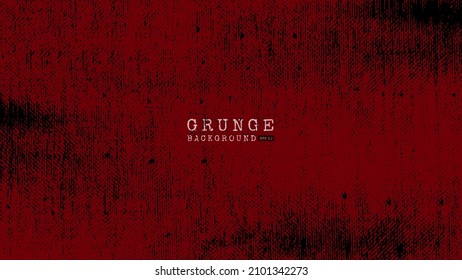 red grunge background with ink splash effect, splash banner concept