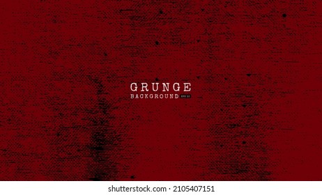 red grunge background with ink splash effect, splash banner concept