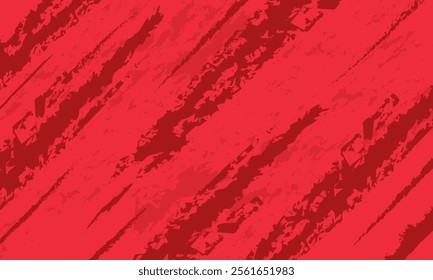 Red grunge background. Grunge pattern. Vector illustration.