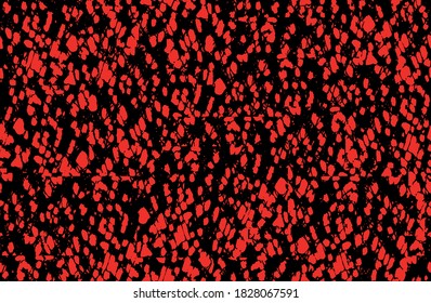 Fondo de color gris rojo. Una textura abstracta sin inconvenientes. Un patrón repetido caótico. Arte pop artesanal