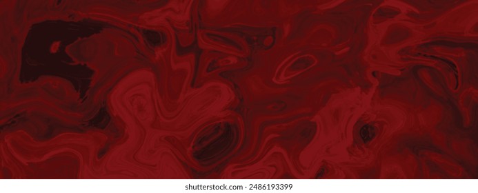 Roter Grunge-Hintergrund mit Platz für Text, abstrakte Aquarellfarbe Roter Grunge-Hintergrund-Malerei, Abstrakter wunderschöner roter eleganter Hintergrund. Dunkelrot Horror gruseliger Hintergrund. Grunge Horror Textur. 