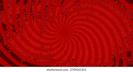 Fundo grunge vermelho com explosão solar 