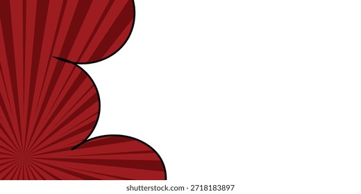 Fundo grunge vermelho com explosão solar. Fundo de raios vermelhos