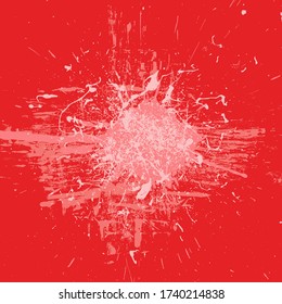 Red Grunge Background Texture Abstract
