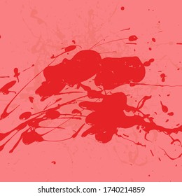 Red Grunge Background Texture Abstract