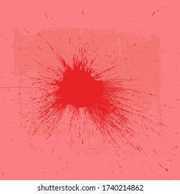 Red Grunge Background Texture Abstract