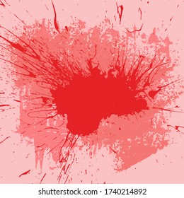 Red Grunge Background Texture Abstract