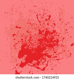 Red Grunge Background Texture Abstract