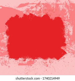 Red Grunge Background Texture Abstract