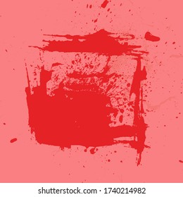 Roter Grunge Hintergrund Textur Abstract