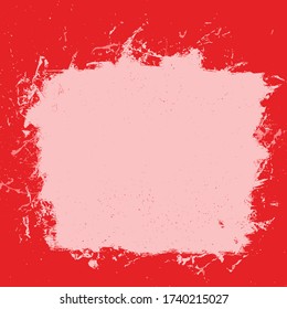 Red Grunge Background Texture Abstract