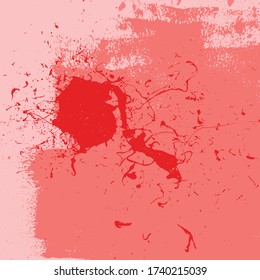Red Grunge Background Texture Abstract