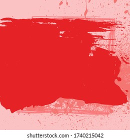 Red Grunge Background Texture Abstract